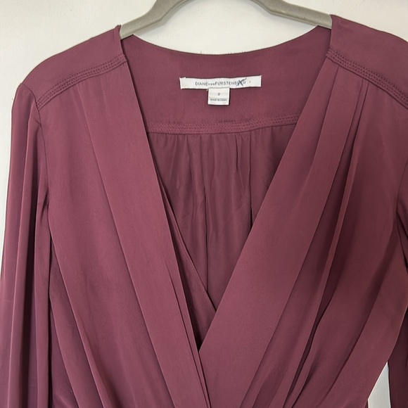 Diane Von Furstenberg Dora Silk Wrap Dress - Picture 8 of 13